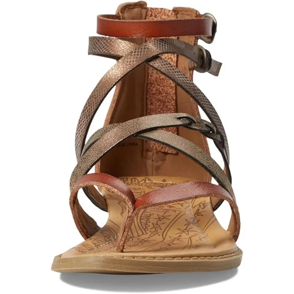 Blowfish Malibu Bungalow Sandals Girl's 5 Multi Faux Leather Ankle Strap ZAP1156